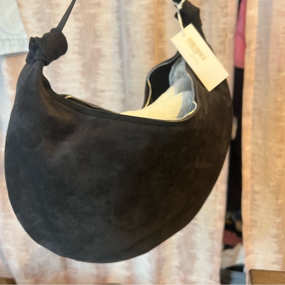 Reformation Rhea Suede Hobo Bag, BRAND NEW - Picture 9 of 11
